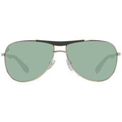 WEB EYEWEAR Gold Metal Sunglasses