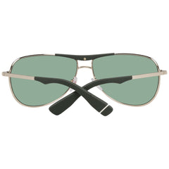 WEB EYEWEAR Gold Metal Sunglasses