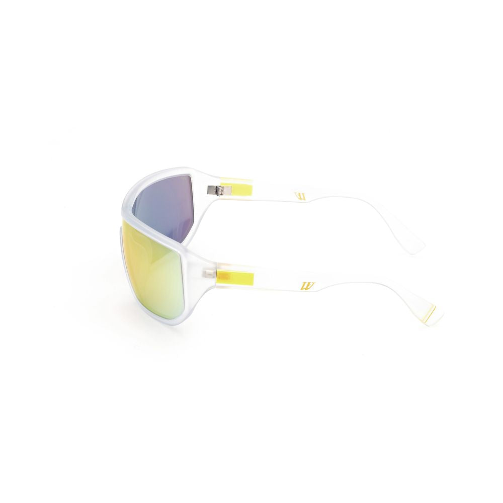 WEB EYEWEAR Transparante Acetaat Zonnebril