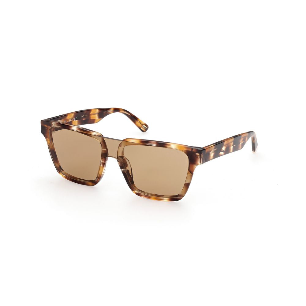 WEB EYEWEAR Zweifarbige Sonnenbrille aus Kunststoff