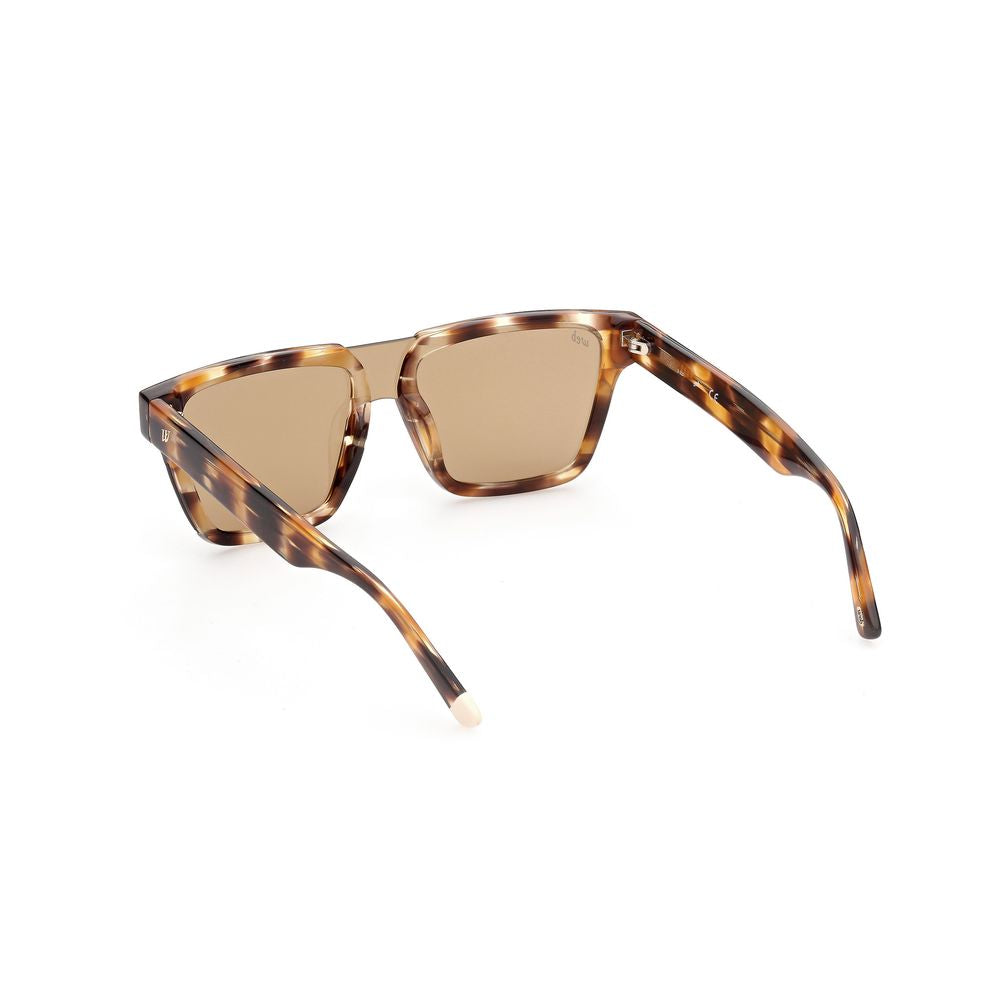 WEB EYEWEAR Zweifarbige Sonnenbrille aus Kunststoff