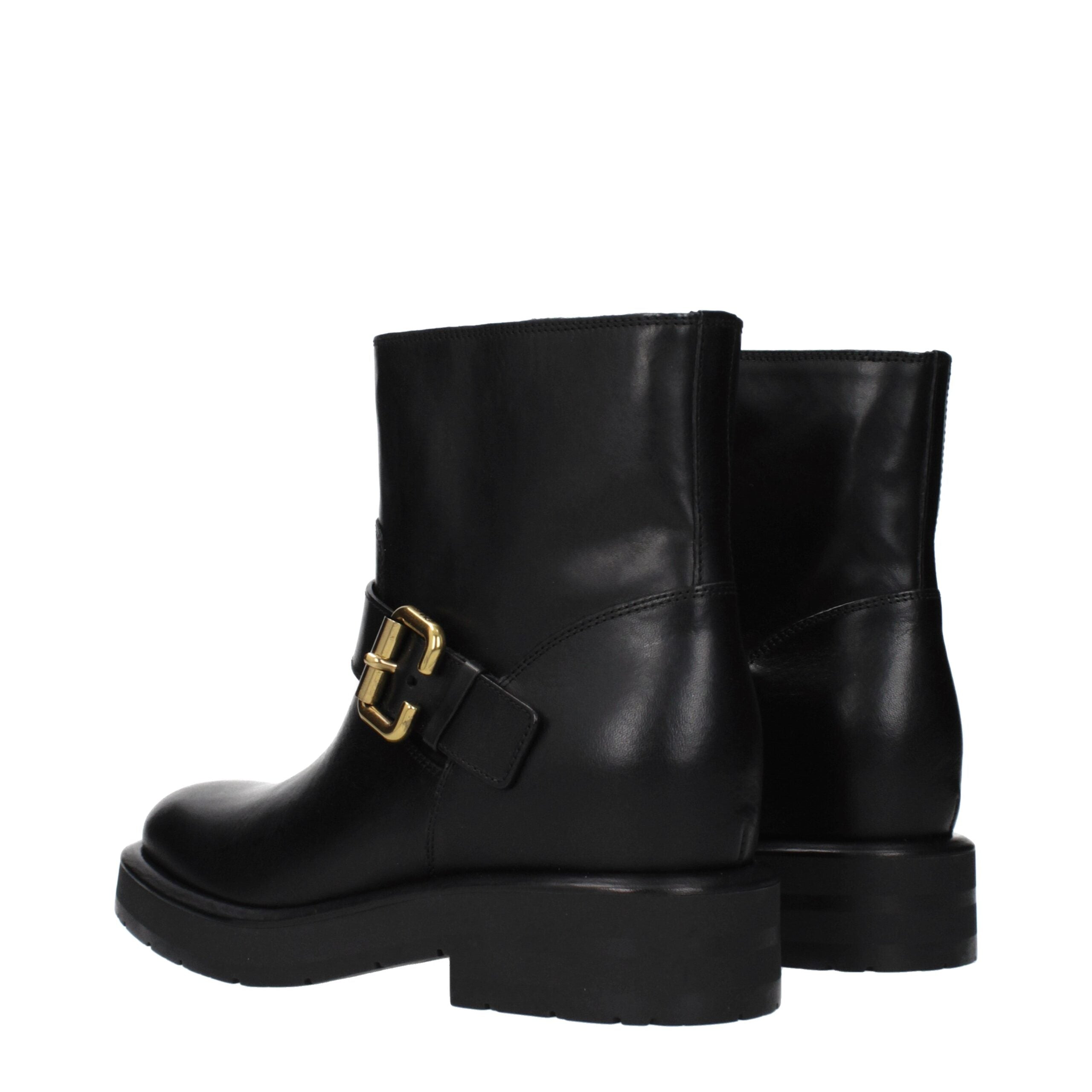 Chloé Stiefeletten aus schwarzem Leder