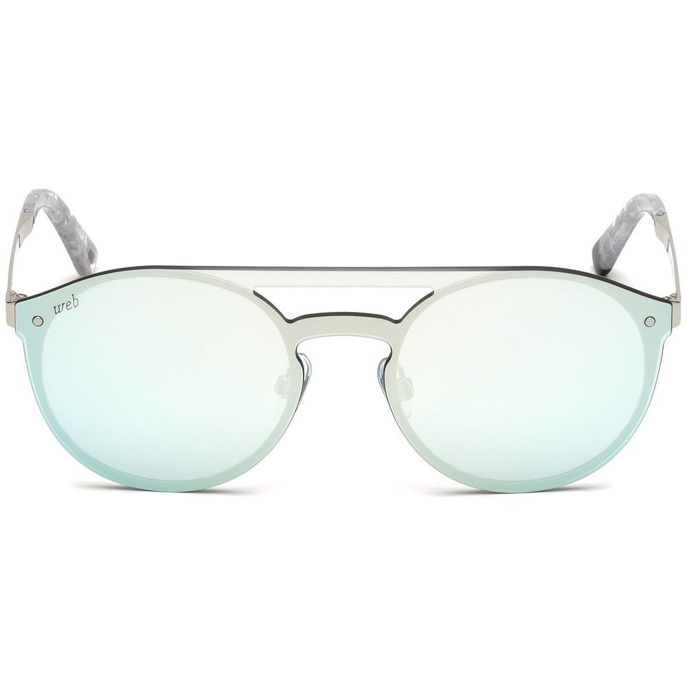 WEB EYEWEAR Transparente Sonnenbrille aus Metall