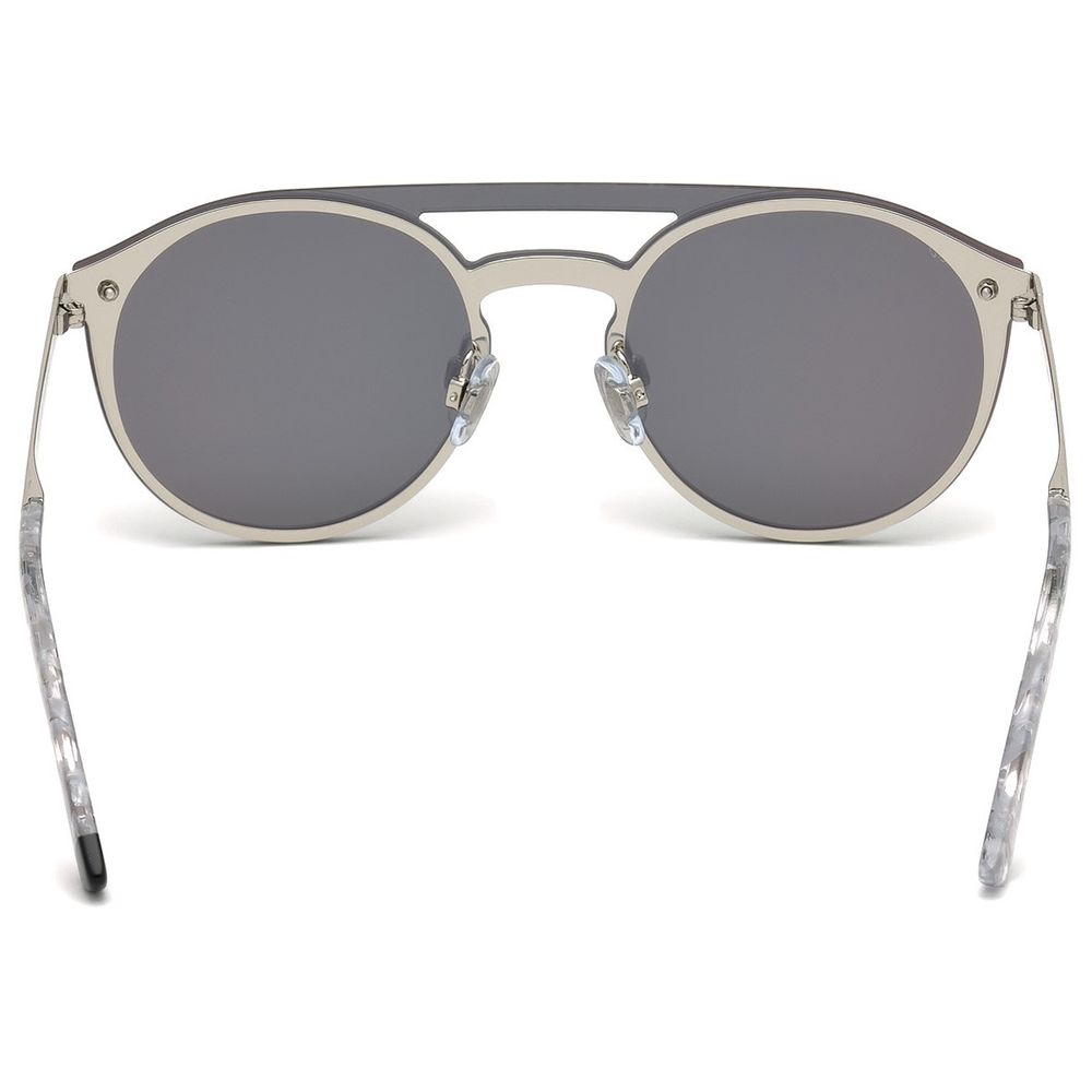 WEB EYEWEAR Transparente Sonnenbrille aus Metall