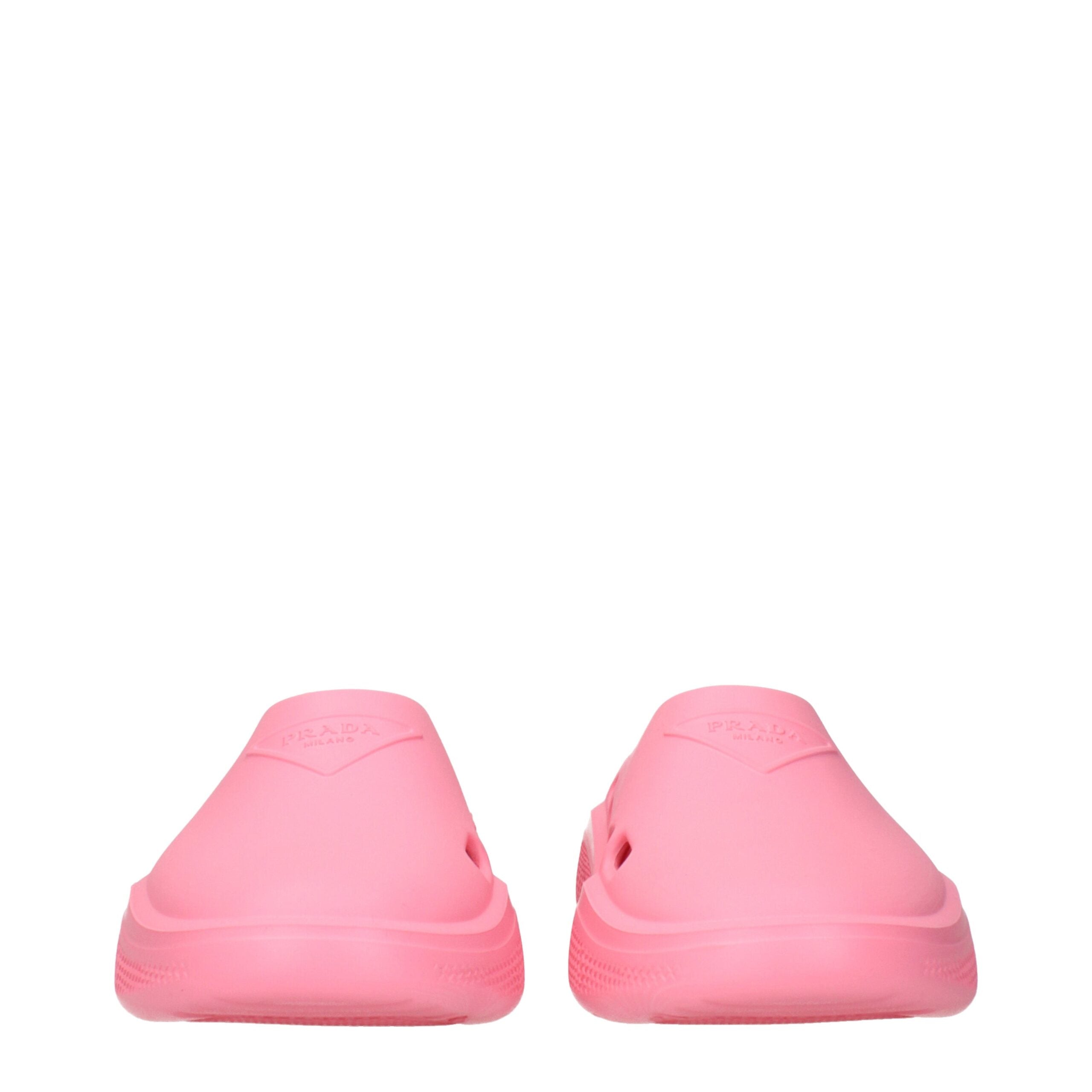 Prada Hausschuhe aus rosa Baumwolle