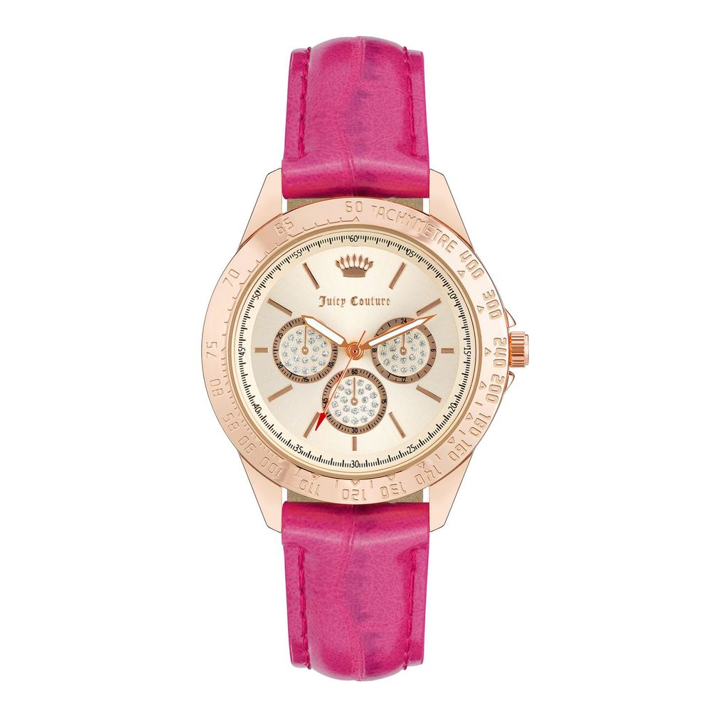 Juicy Couture Armbanduhr aus Kunststoff, mehrfarbig