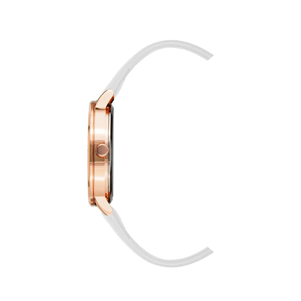 Juicy Couture Weiße Plastik-Armbanduhr