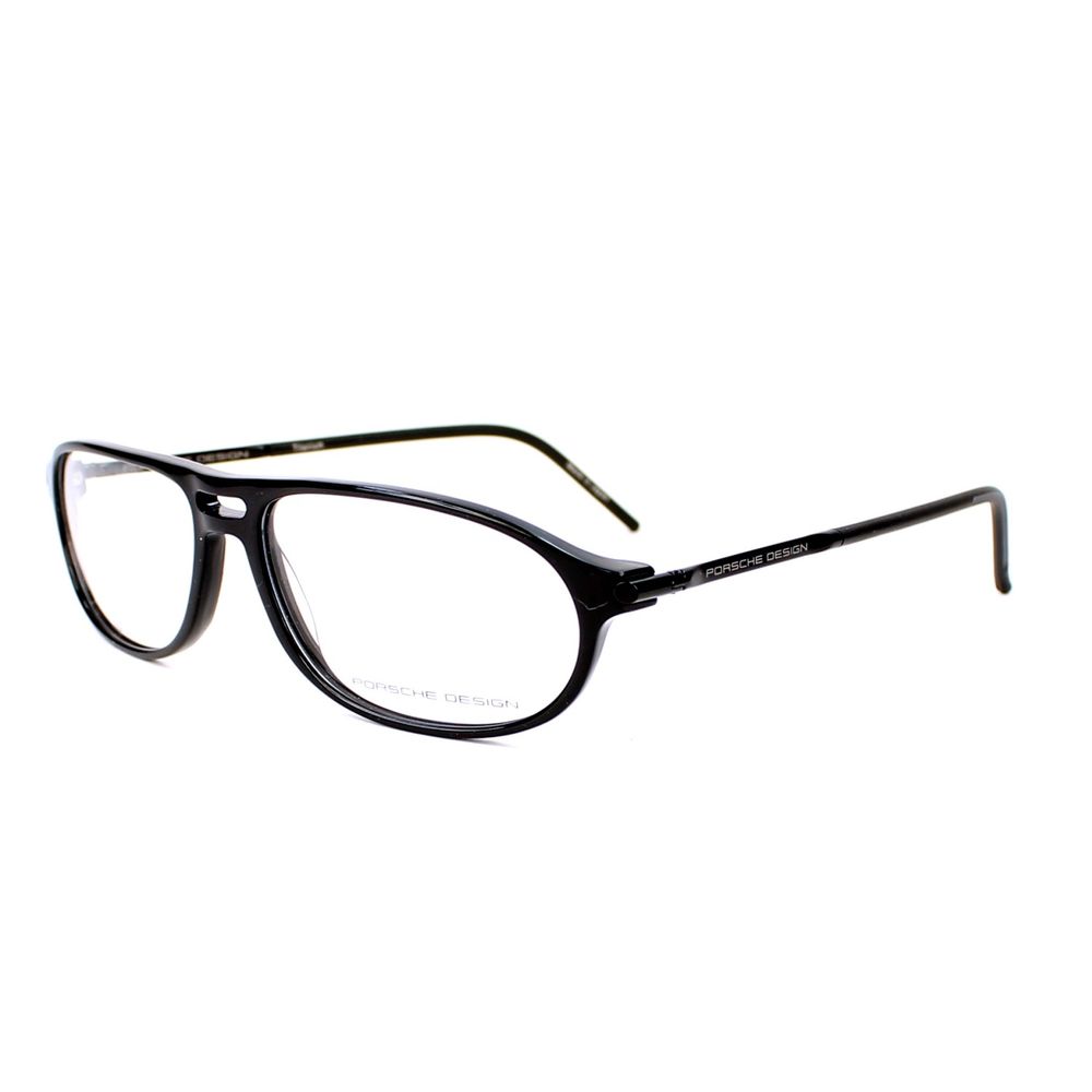 Porsche Brille aus schwarzem Kunststoff (Fassungen)