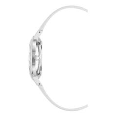 Juicy Couture Armbanduhr aus weißem Kunststoff