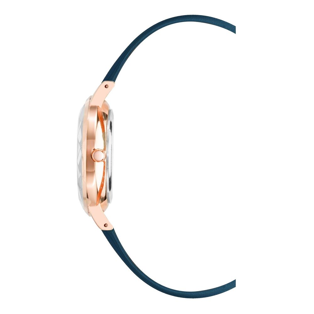 Juicy Couture Blue Plastic Dress Watch