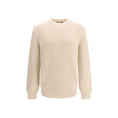 Fendi Beige Wollen Oves Aries Sweatshirt