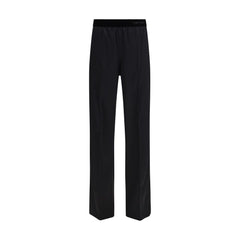 Tom Ford Schwarze Seidene Freizeithose