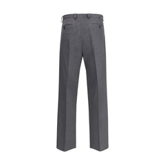 Prada Gray Wool Oves Aries Dress Pants