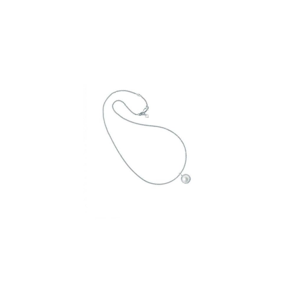 DIAMONFIRE Grijs Zilveren Ketting