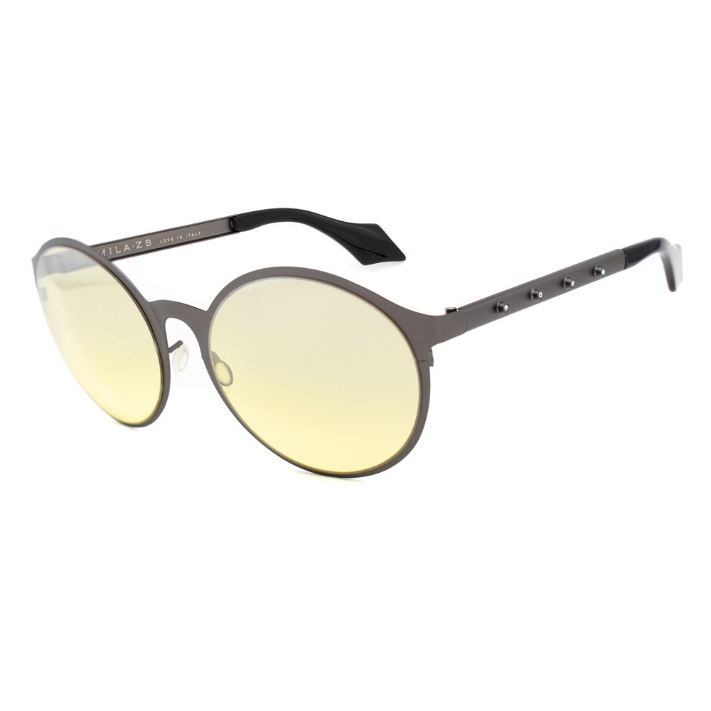 MILA ZB Black Metal Sunglasses