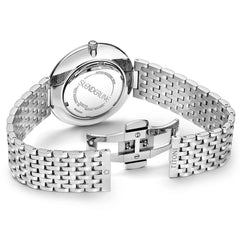 TITONI Grijs Roestvrijstalen Gekleed Horloge