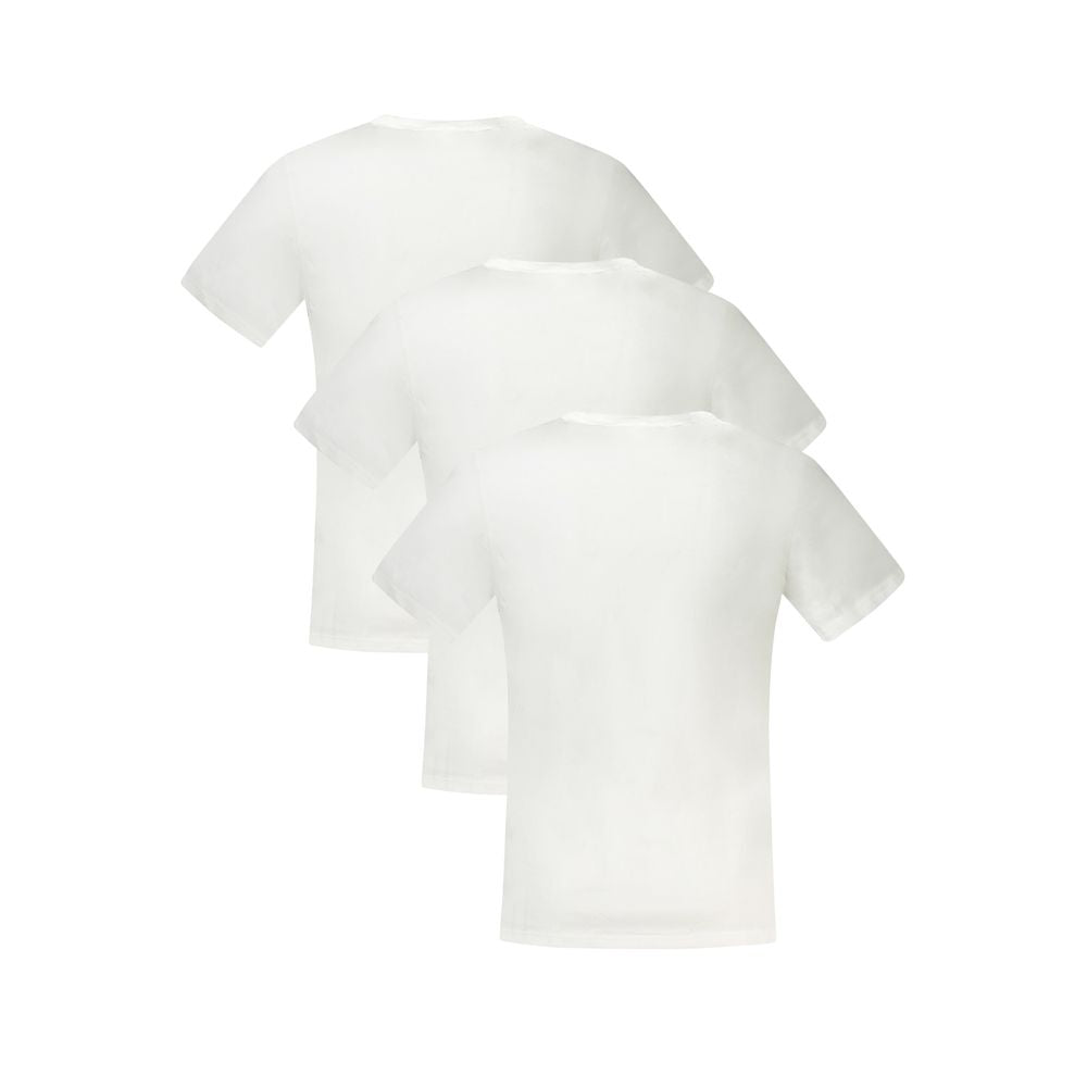 Tommy Hilfiger White Cotton Men's T-Shirt