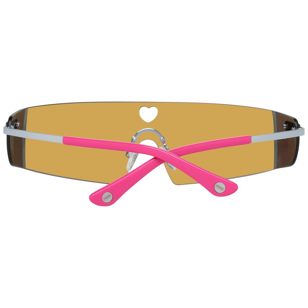 Victoria's Secret – Sonnenbrille aus silbernem Metall