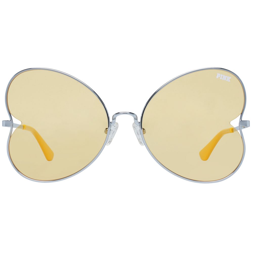 Victoria's Secret – Sonnenbrille aus silbernem Metall