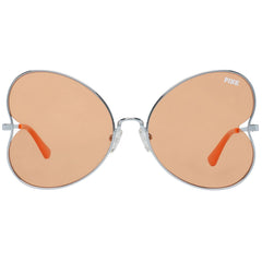Victoria's Secret – Sonnenbrille aus silbernem Metall