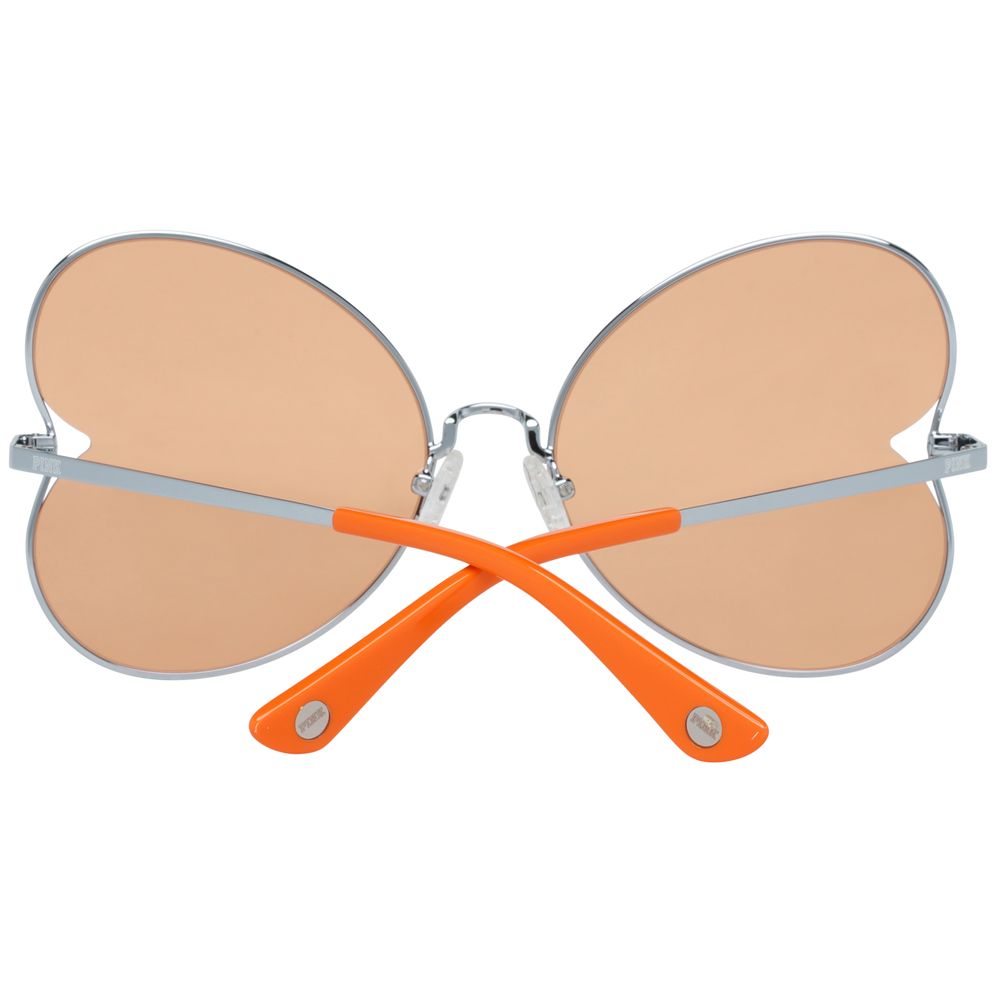 Victoria's Secret – Sonnenbrille aus silbernem Metall