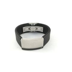 GC Zwart Roestvrijstalen Armband