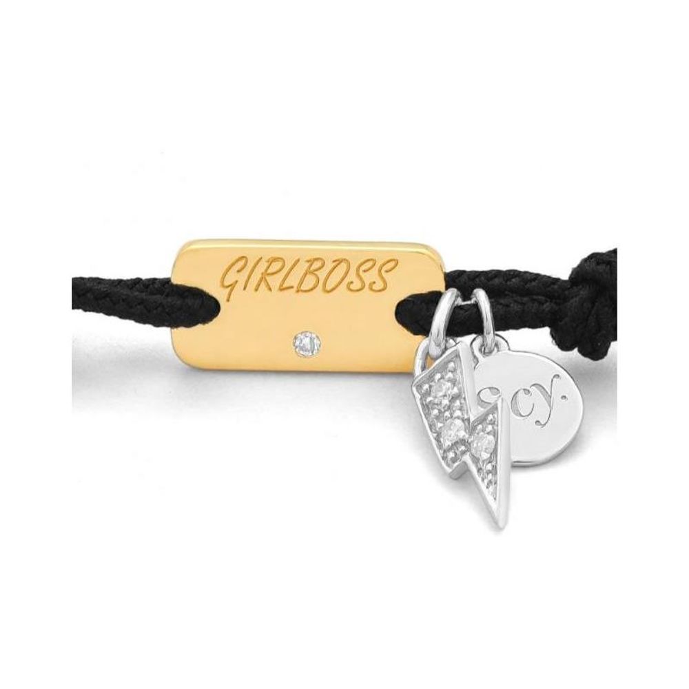 SECRECY Schwarzes Nylonarmband