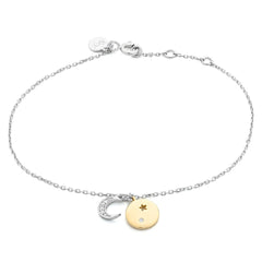SECRECY Grau Silber Armband