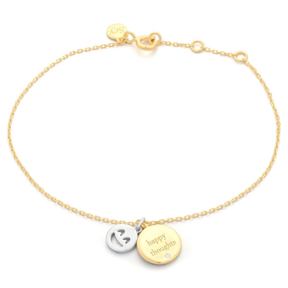 SECRECY Goud Zilver Armband