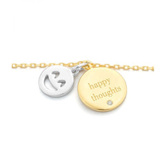 SECRECY Goud Zilver Armband
