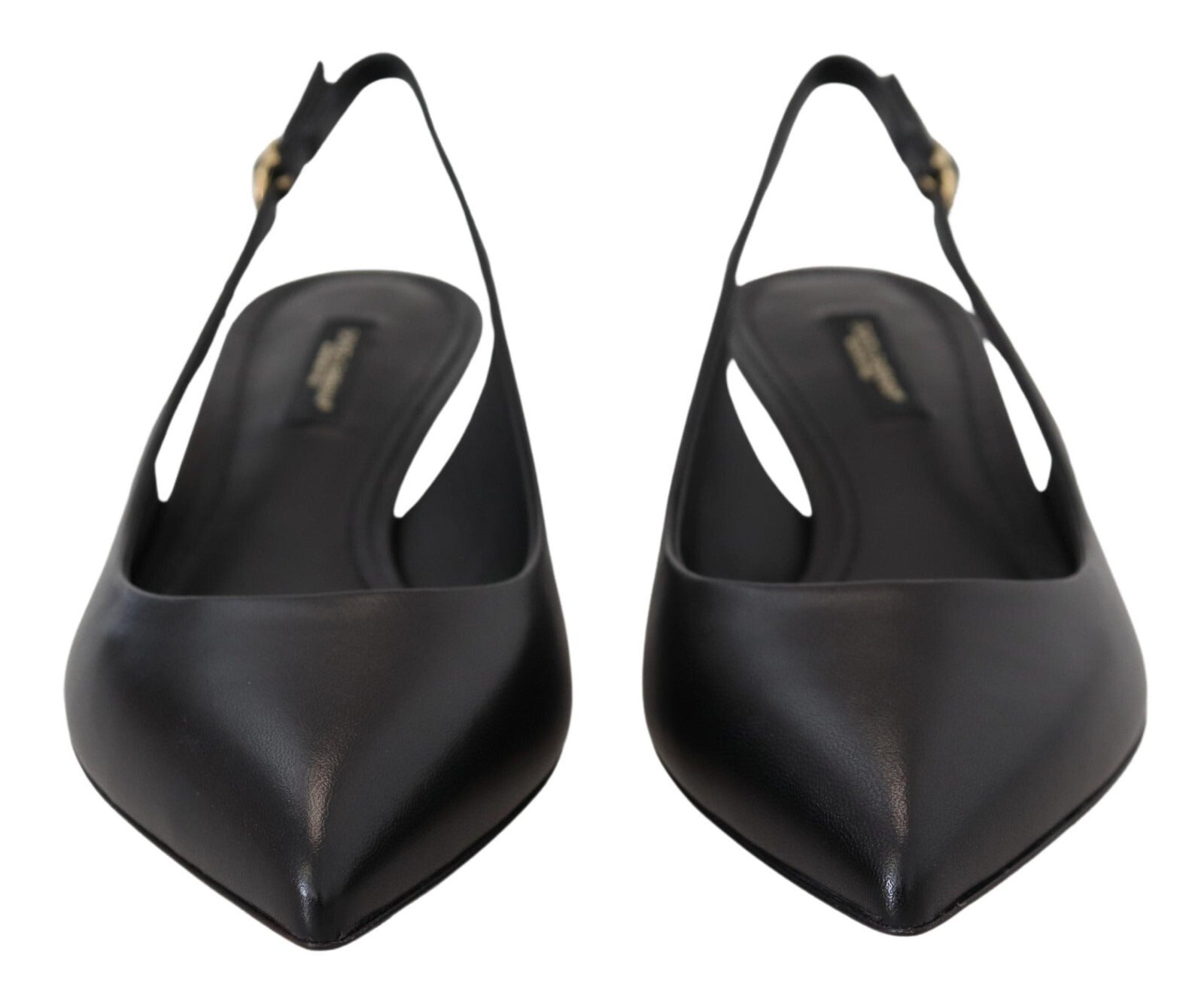 Dolce & Gabbana Schwarze Slingpumps aus Leder