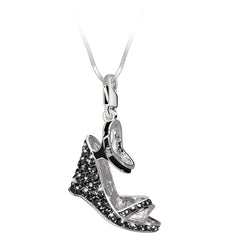 GLAMOUR Zwart Zilveren Armband