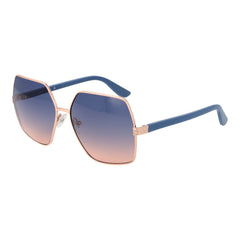 Guess Rose Gold Metal Sunglasses