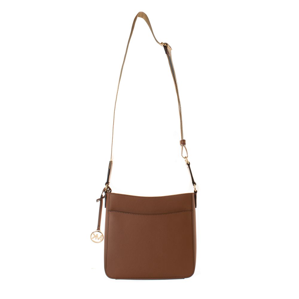 Michael Kors Umhängetasche aus braunem Canvas