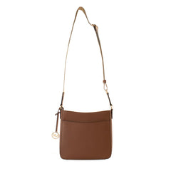 Michael Kors Umhängetasche aus braunem Canvas