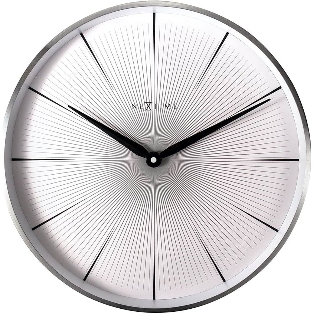 NEXTIME Grijs Metalen Elegant Horloge