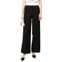 BLANCA VITA Schwarze Freizeithose aus Elastan
