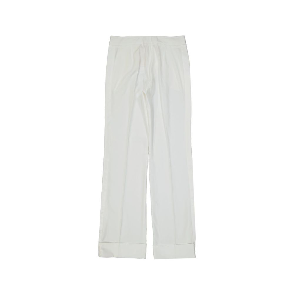 BLANCA VITA Weiße Freizeit-Hose aus Polyester