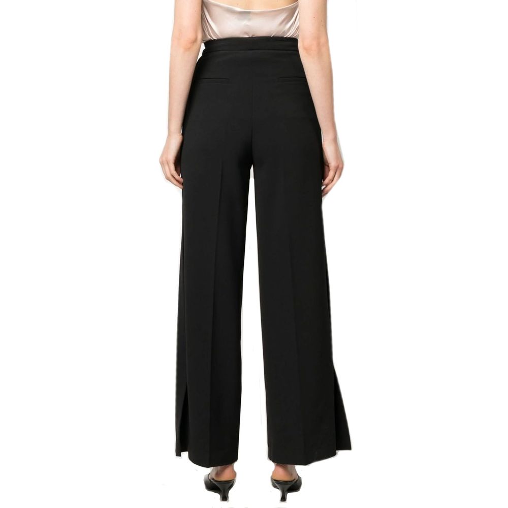 BLANCA VITA Schwarze Freizeithose aus Elastan