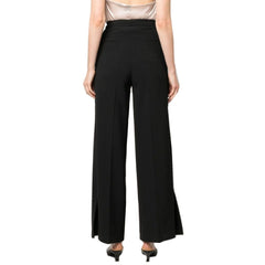 BLANCA VITA Schwarze Freizeithose aus Elastan