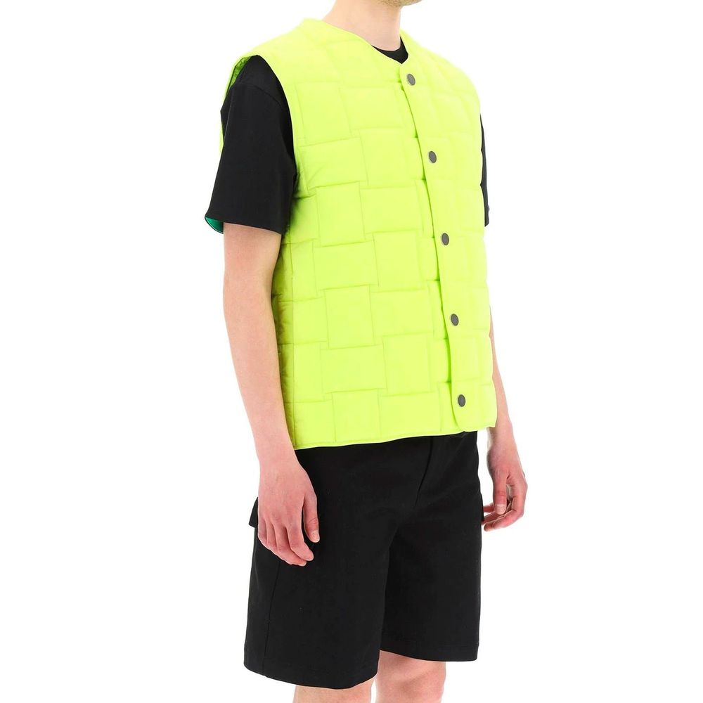 Bottega Veneta Bicolor Mouwloos Jack van Polyamide