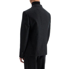 Celine Grijze Wollen Blazer