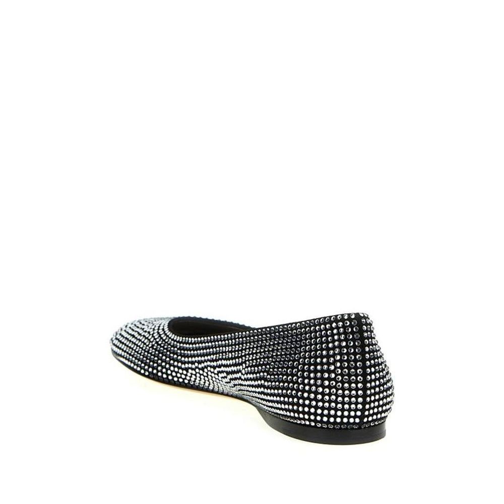 Loewe Ballet Flats aus schwarzem Ziegenleder