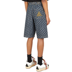 Lanvin Blue Cotton Shorts