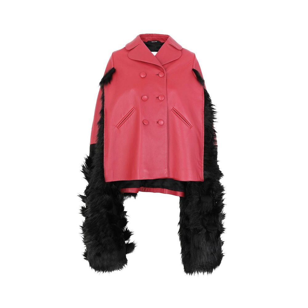 Maison Margiela Mehrfarbige Ledermäntel