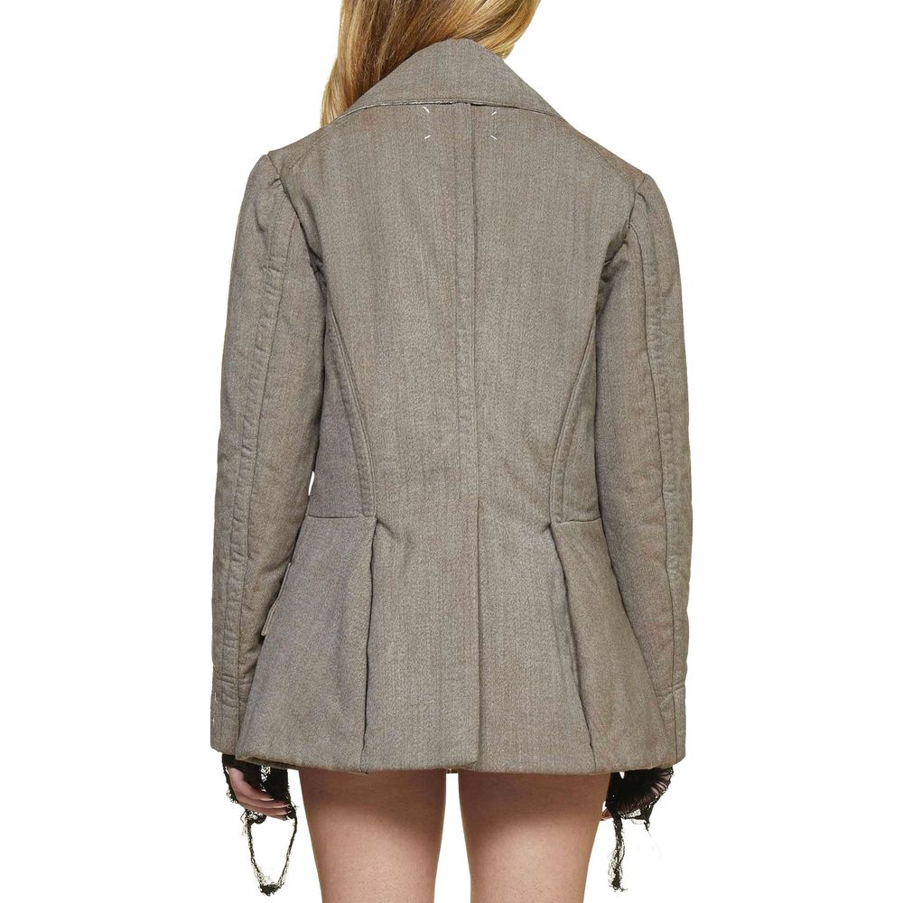 Maison Margiela Bruine Wollen Blazer