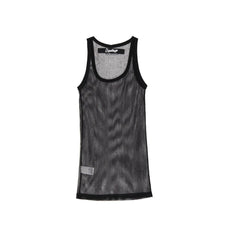 Dsquared² Tanktops aus schwarzer Baumwolle