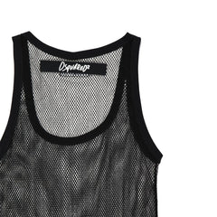 Dsquared² Tanktops aus schwarzer Baumwolle