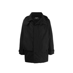 Dsquared² Jacke aus schwarzem Nylon