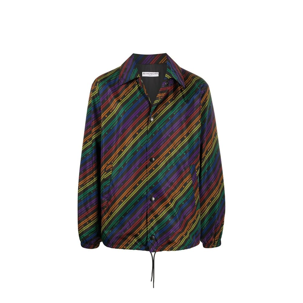 Givenchy Schwarze Jacke aus Polyamid